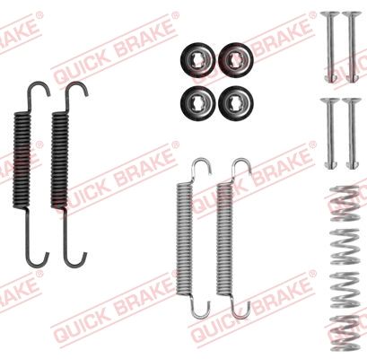 QUICK BRAKE Piederumu komplekts, Stāvbremzes mehānisma bremžu  105-0893